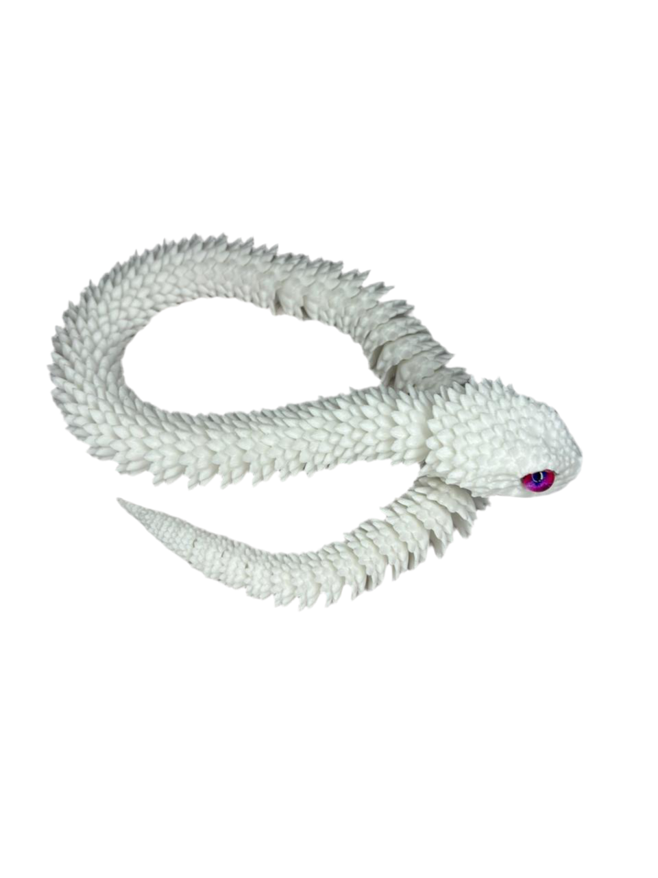 Figura 3d Serpiente Blanca 20 cm