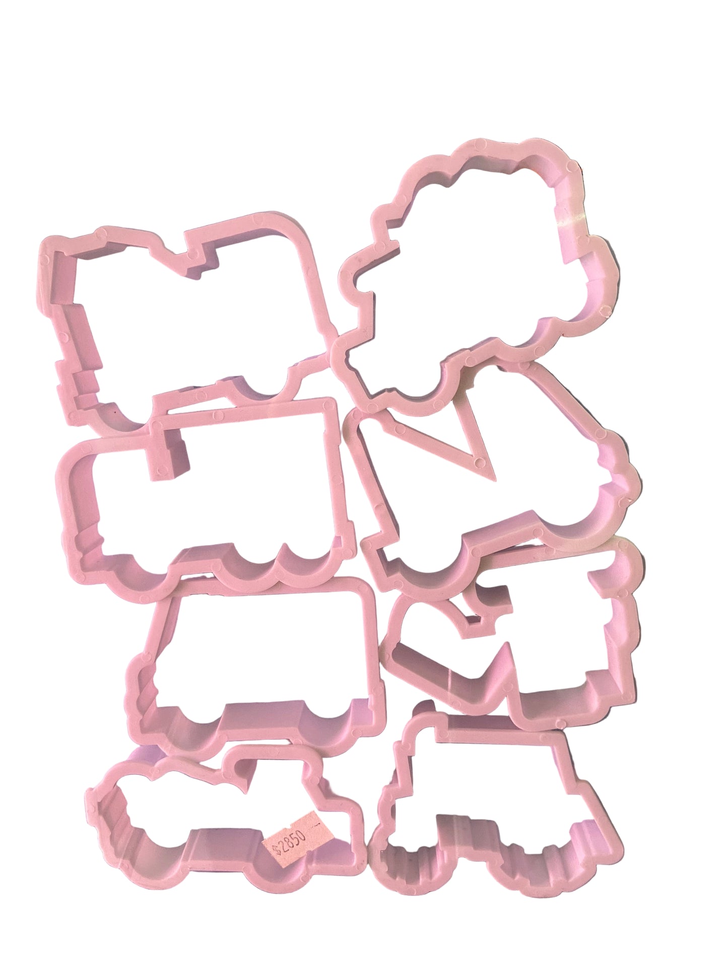 Set Cortadores de galletas, Vehículos