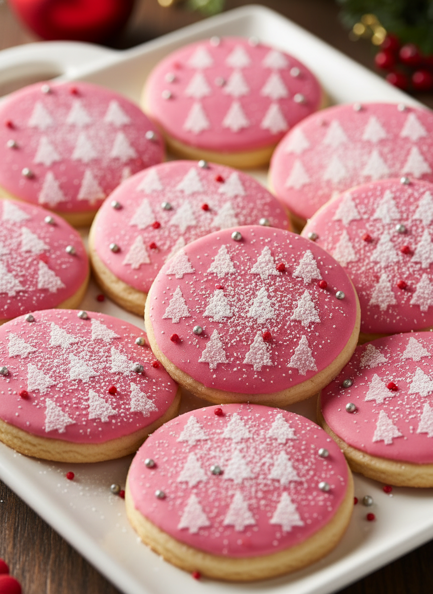 Stencil árboles de Navidad