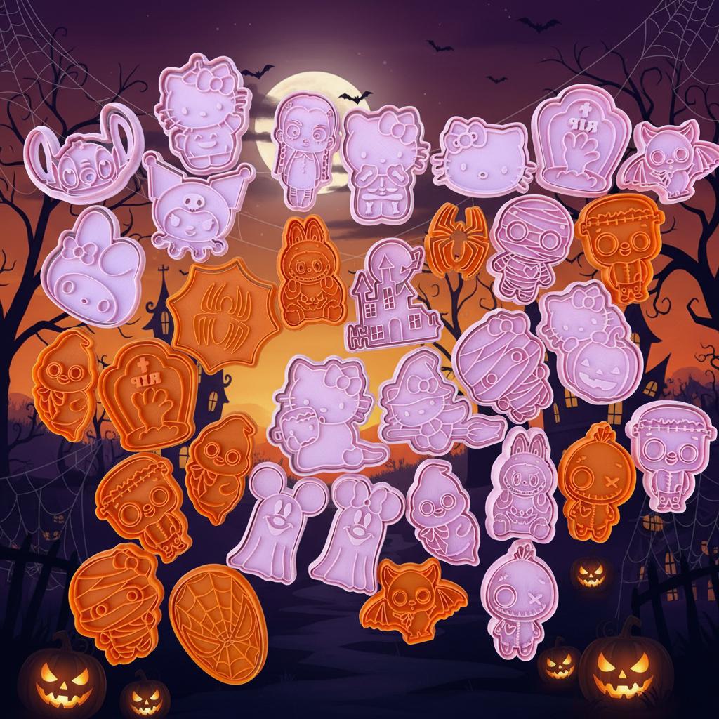 CORTADORES DE GALLETAS HALLOWEEN 2025