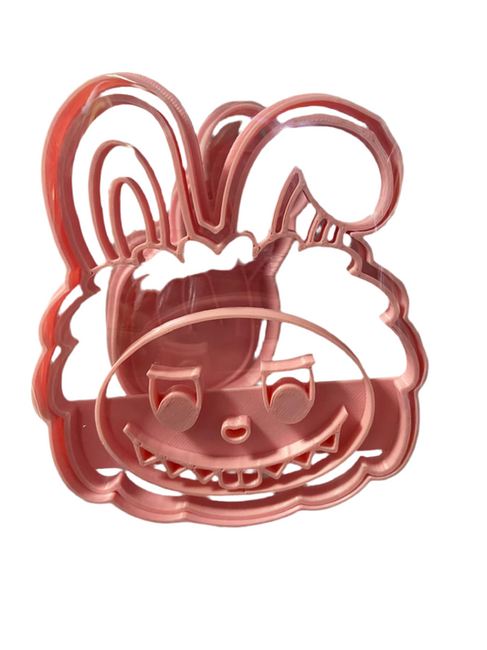 Cortador más marcador de galletas, Labubu Conejo de pascua