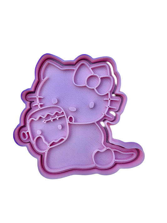 Cortador más marcador de galletas, Hello kitty disfraz Halloween