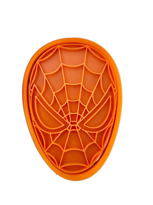 Cortador más marcador de galletas, Cara Spiderman