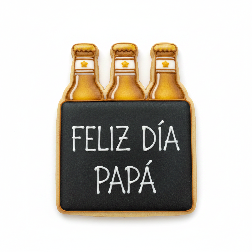 Cortador de galletas pizarra cervezas 10.5 cm
