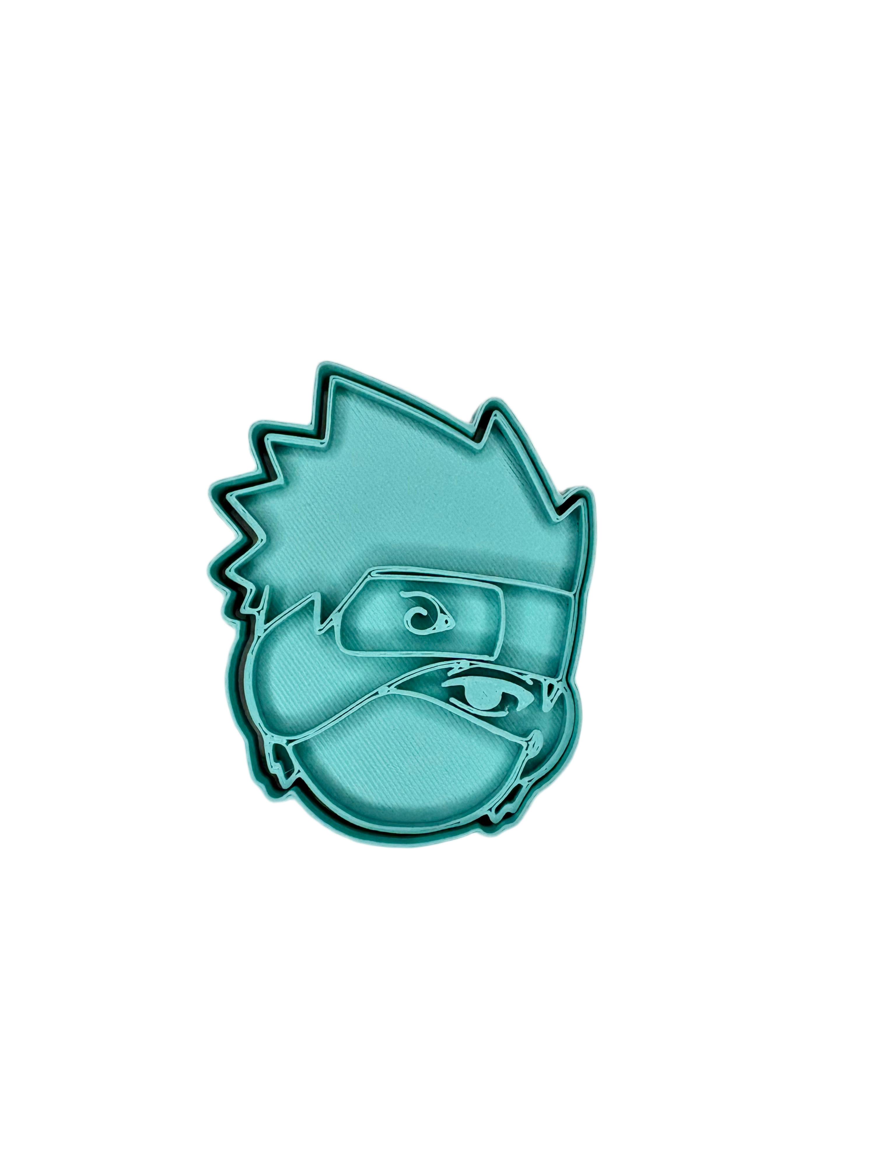 Cortador más marcador de galletas,Kakashi cara (Naruto )