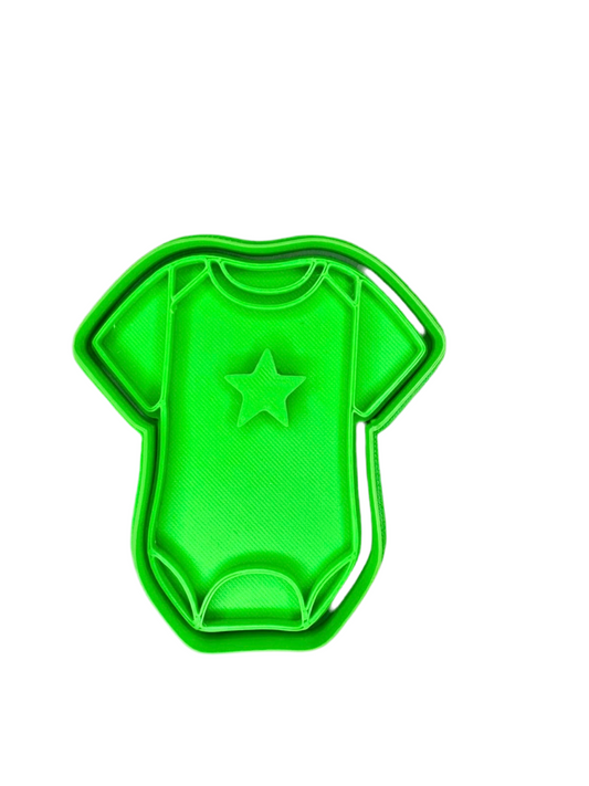 Cortador más marcador de galletas, Polera bebe