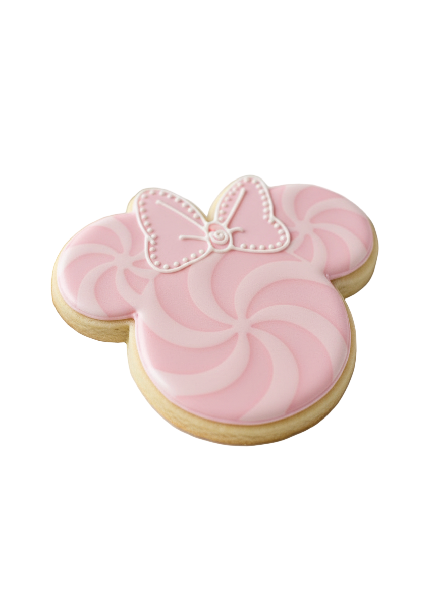 Cortador más marcador de galletas, Minnie navidad