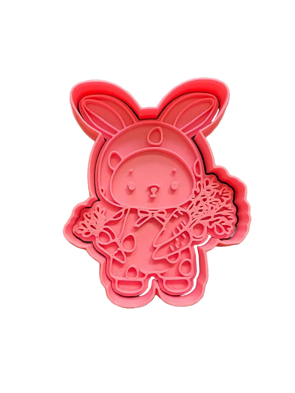 Cortador de galletas Conejito zanahorias 2