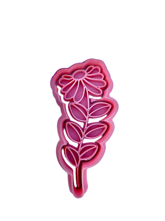 Cortador más marcador de galletas, Girasol