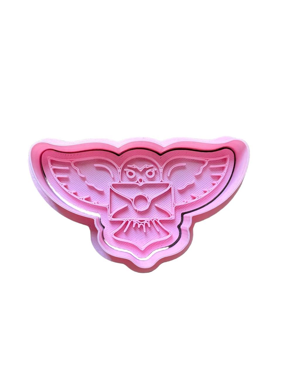 Cortador más marcador de galletas, Hedwing  (Harry Potter)