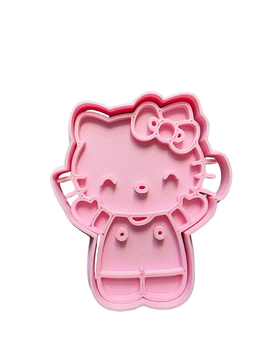 Cortador más marcador de galletas, Hello Kitty