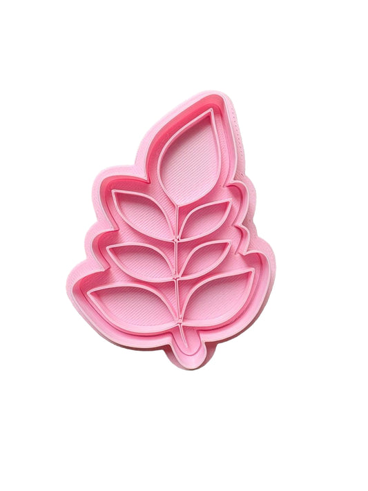 Cortador más marcador de galletas, Hojas tipo espiga