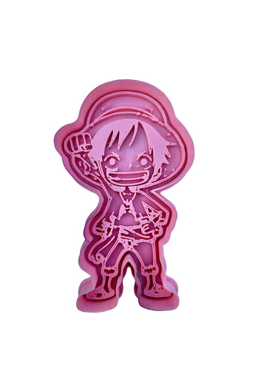 Cortador más marcador de galletas, Luffy One Piece