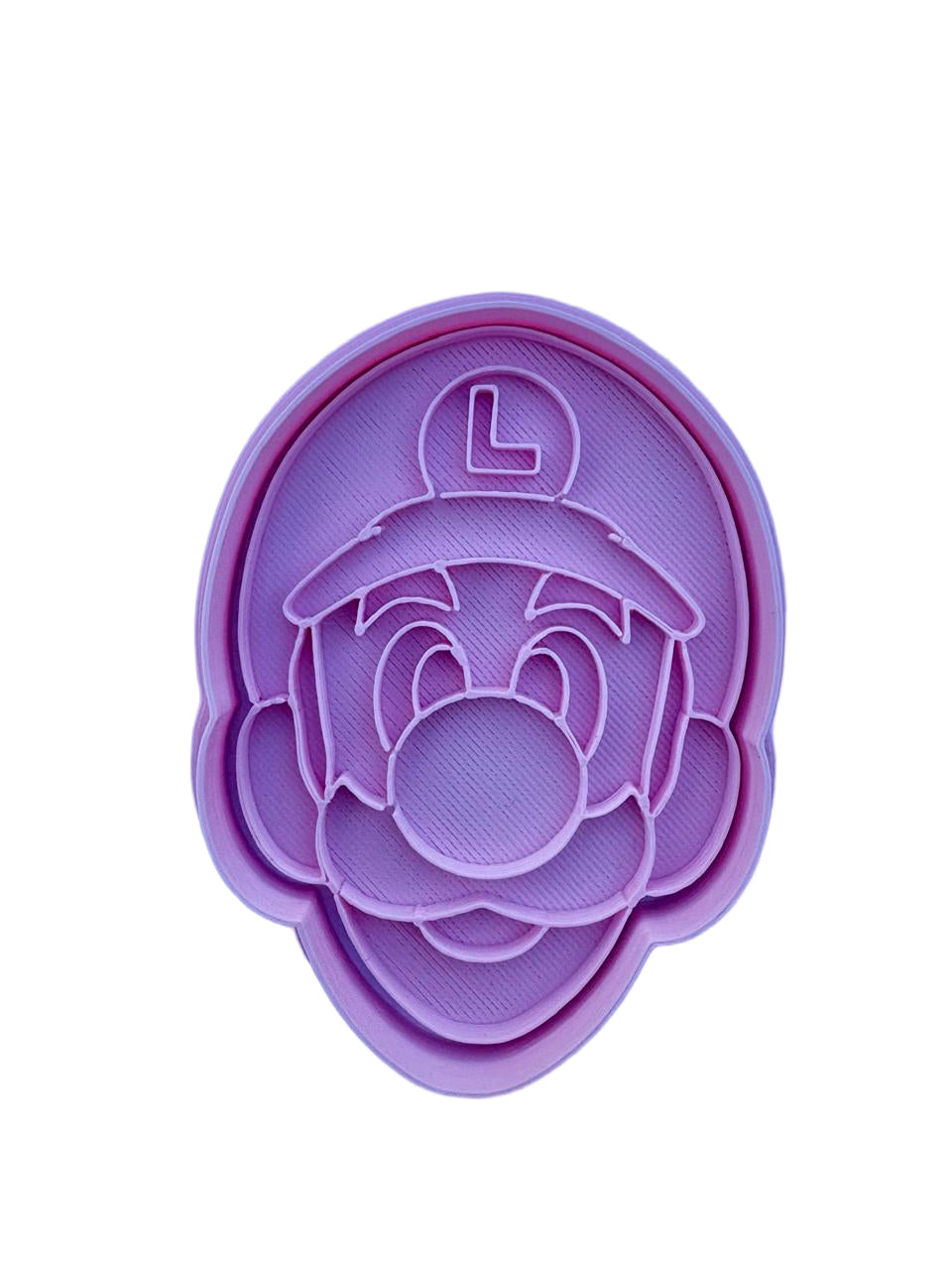 Cortador más marcador de galletas, Luigi (Mario Bros )