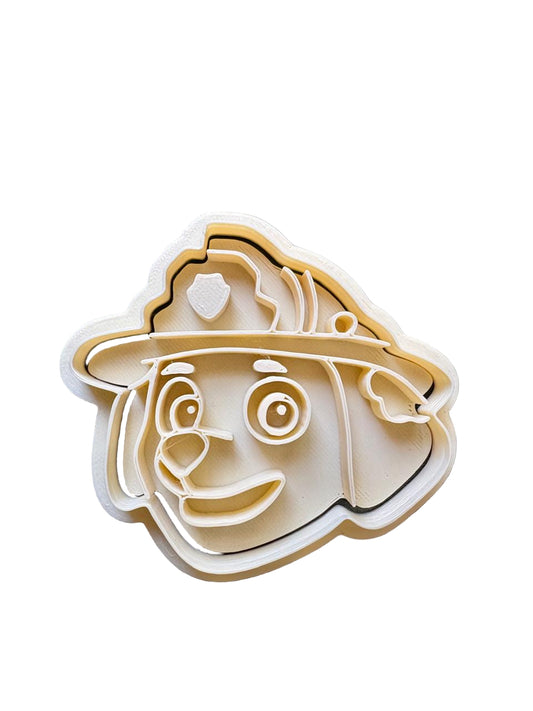 Cortador más marcador de galletas, Marshall Paw Patrol