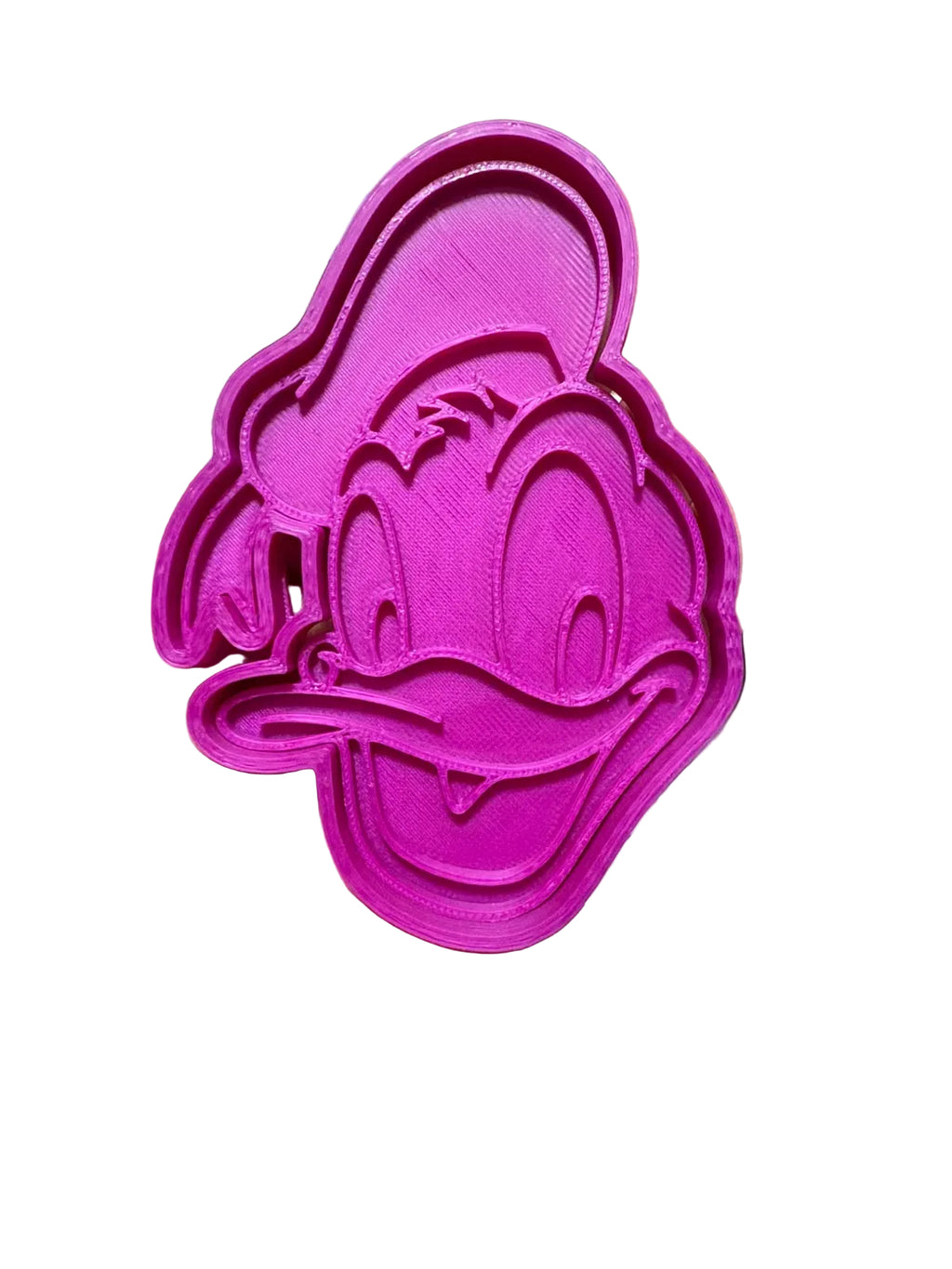 Cortador de galletas Pato Donald cara