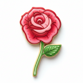 Cortador de galletas Rosa 3