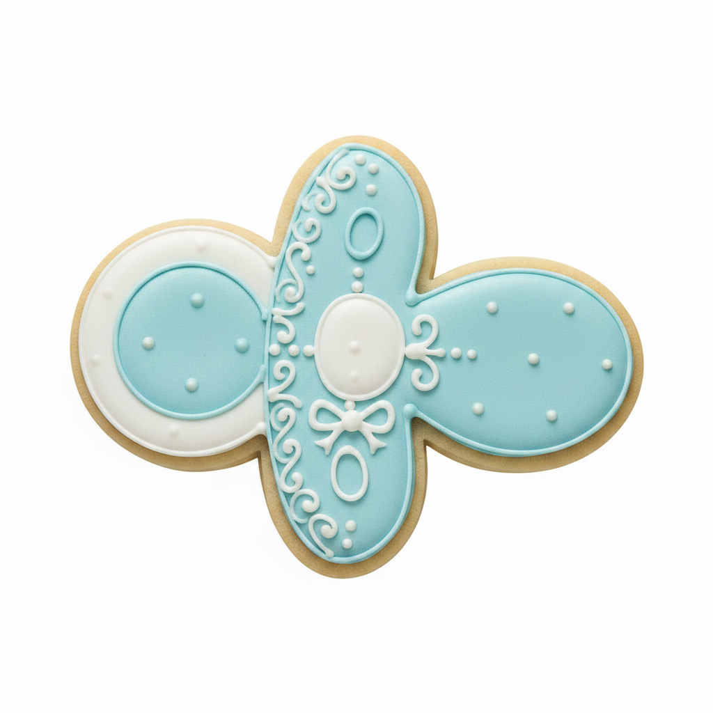 Cortador de galletas chupete bebe