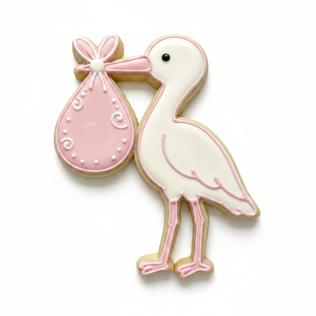 Cortador de galletas cigüeña