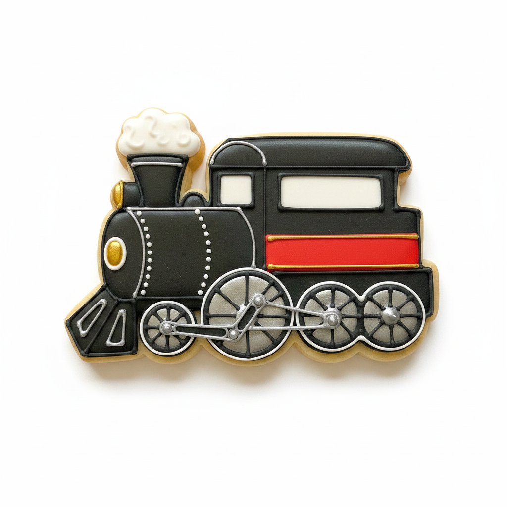 Cortador de galletas Tren