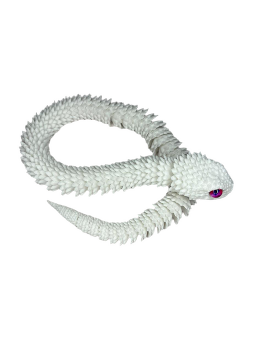 Figura 3d Serpiente Blanca 20 cm