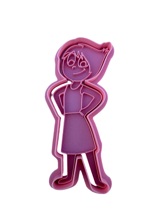 Cortador más marcador de galletas, Alegría Intensamente