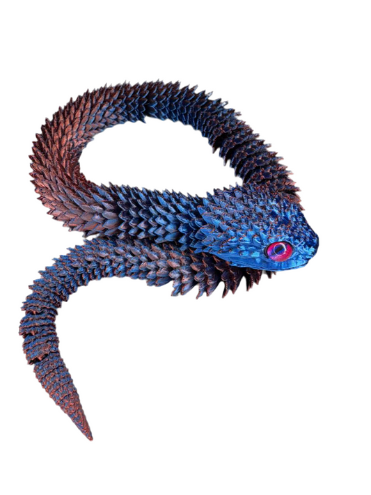 Figura 3d Serpiente Multicolor 20 cm