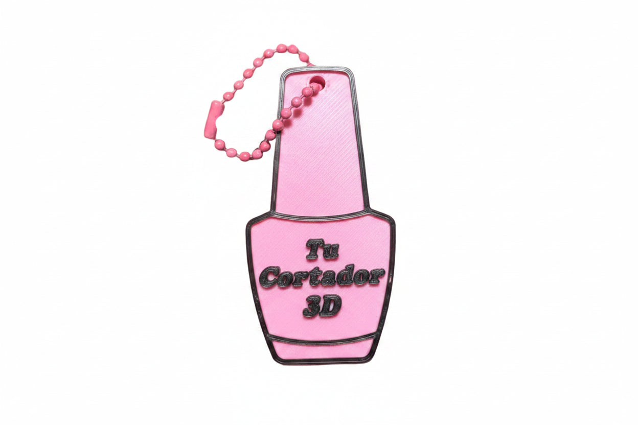 Llavero Abre Latas Esmalte de Uñas Personalizable 12un