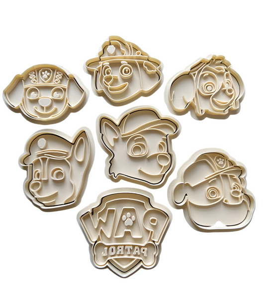 Set Cortador más marcador de galletas, Paw patrol