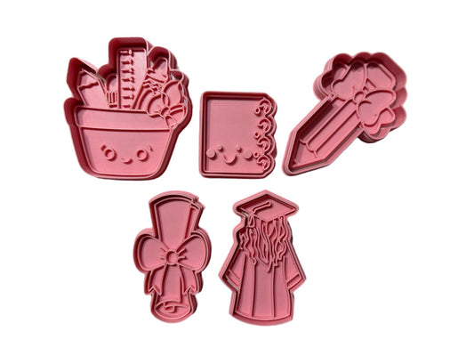Set Cortadores más marcadores de galletas, Graduación