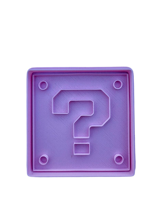 Cortador más marcador de galletas, Cubo Mario Bros.