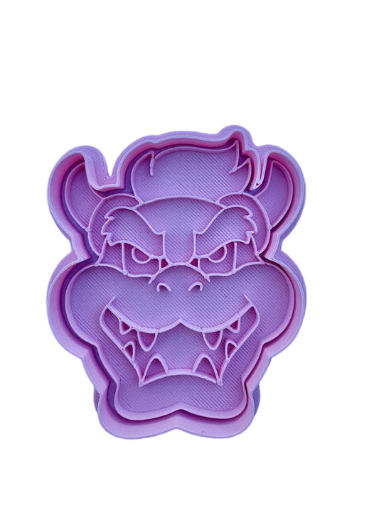 Cortador más marcador de galletas, Browser (Mario Bros) Cara