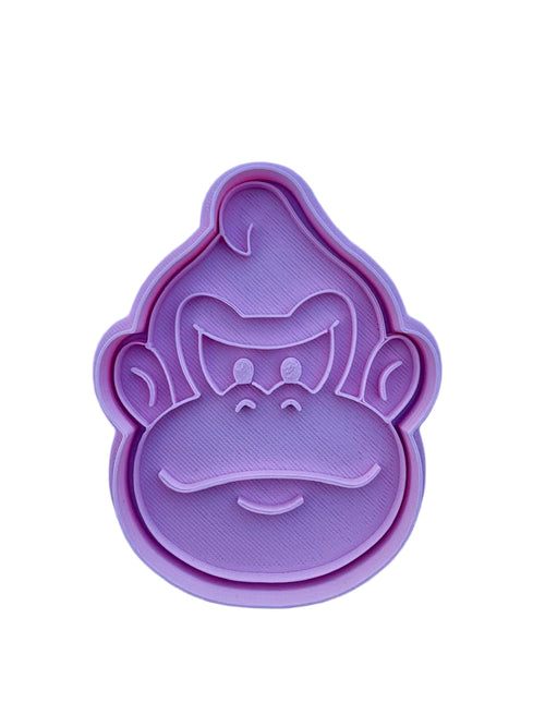 Cortador de galletas cara Donkey Kong
