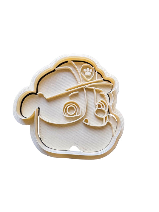 Cortador más marcador de galletas, Rubble Paw Patrol