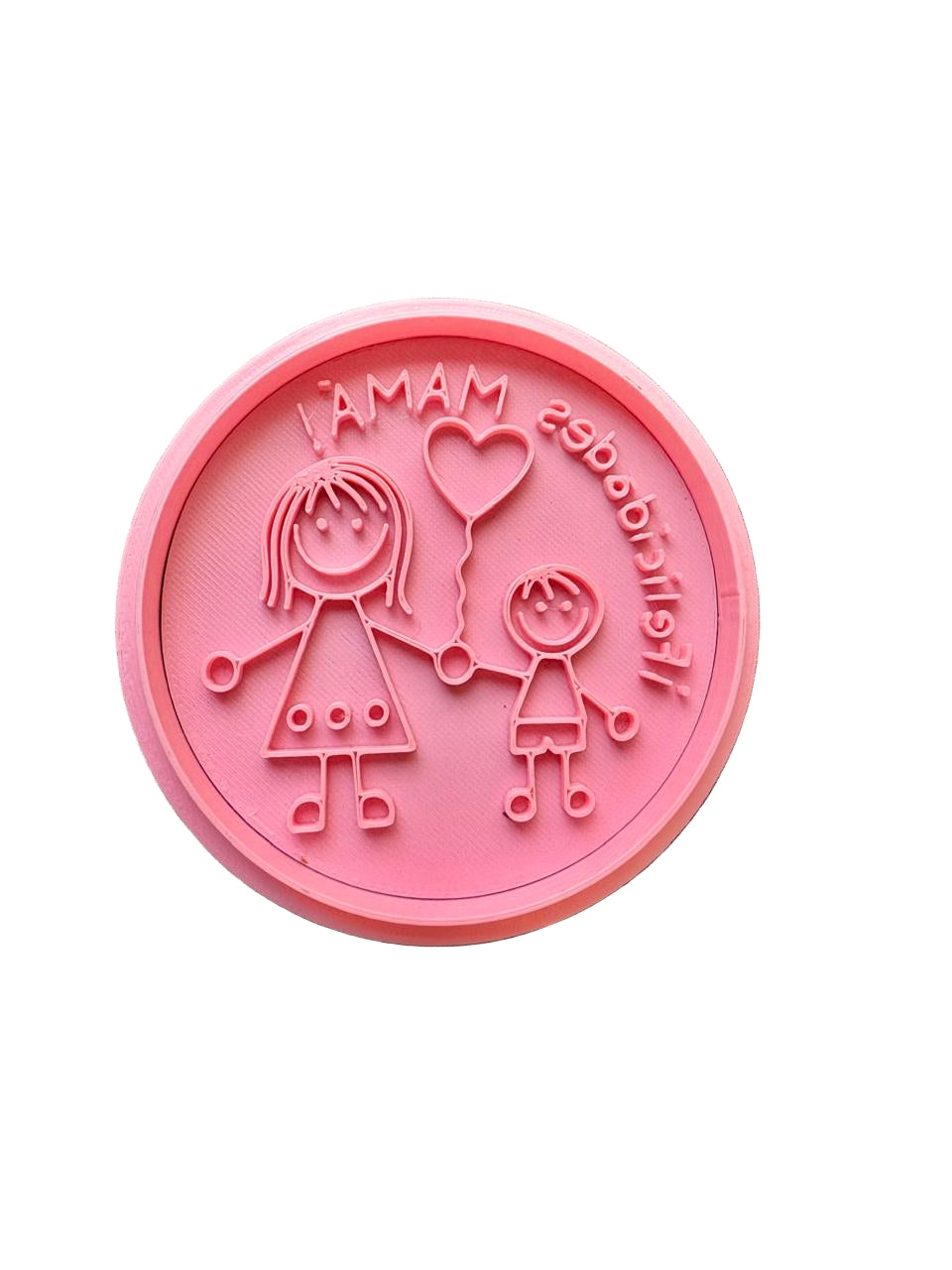 Cortador más marcador de galletas, Felicidades mama niño