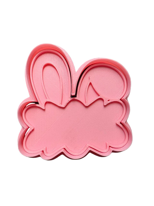 Cortador más marcador de galletas, Pizarra conejo