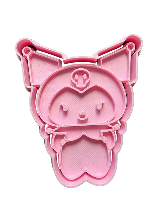 Cortador más marcador de galletas, Kuromi cuerpo