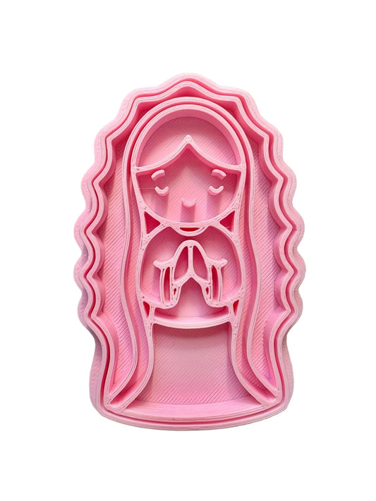 Cortador más marcador de galletas, Virgen