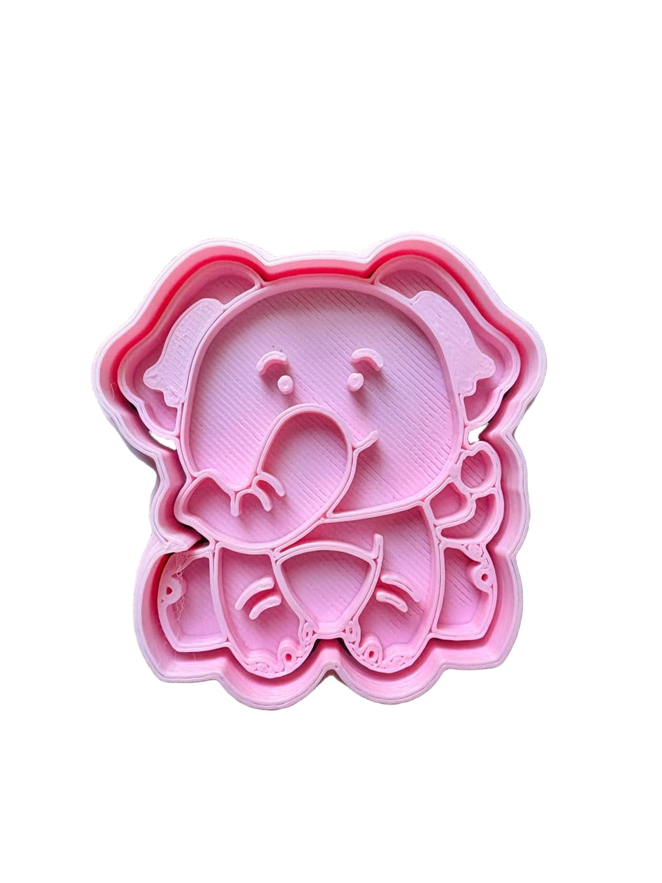 Cortador más marcador de galletas, Elefante bebe