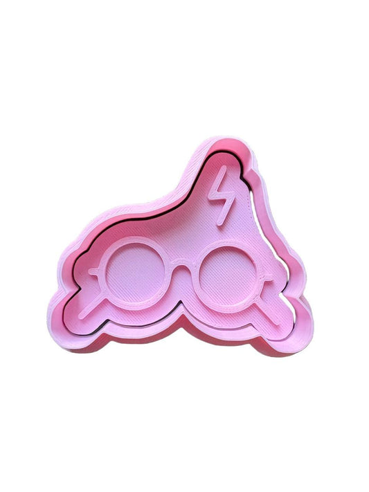 Cortador más marcador de galletas, Lentes Harry Potter