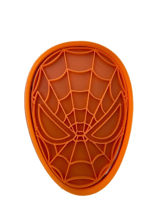 Cortador más marcador de galletas, Cara Spiderman