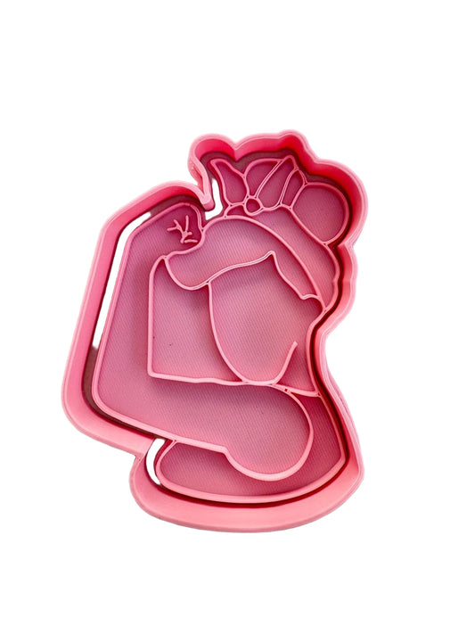 Cortador más marcador de galletas, Girl Power