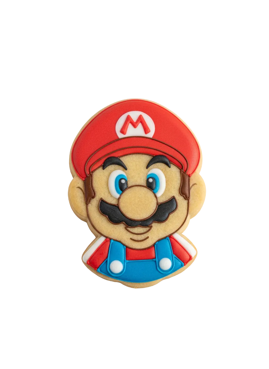 Cortador de galletas Mario Bros