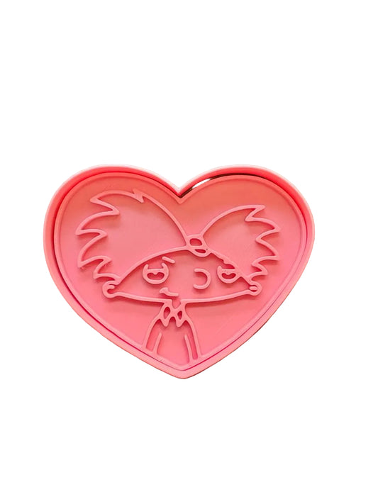 Cortador más marcador de galletas, Arnold corazón