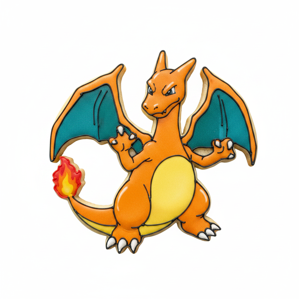 Cortador de galletas Charizard Pokémon