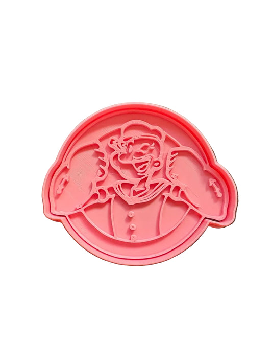 Cortador más marcador de galletas, Popeye