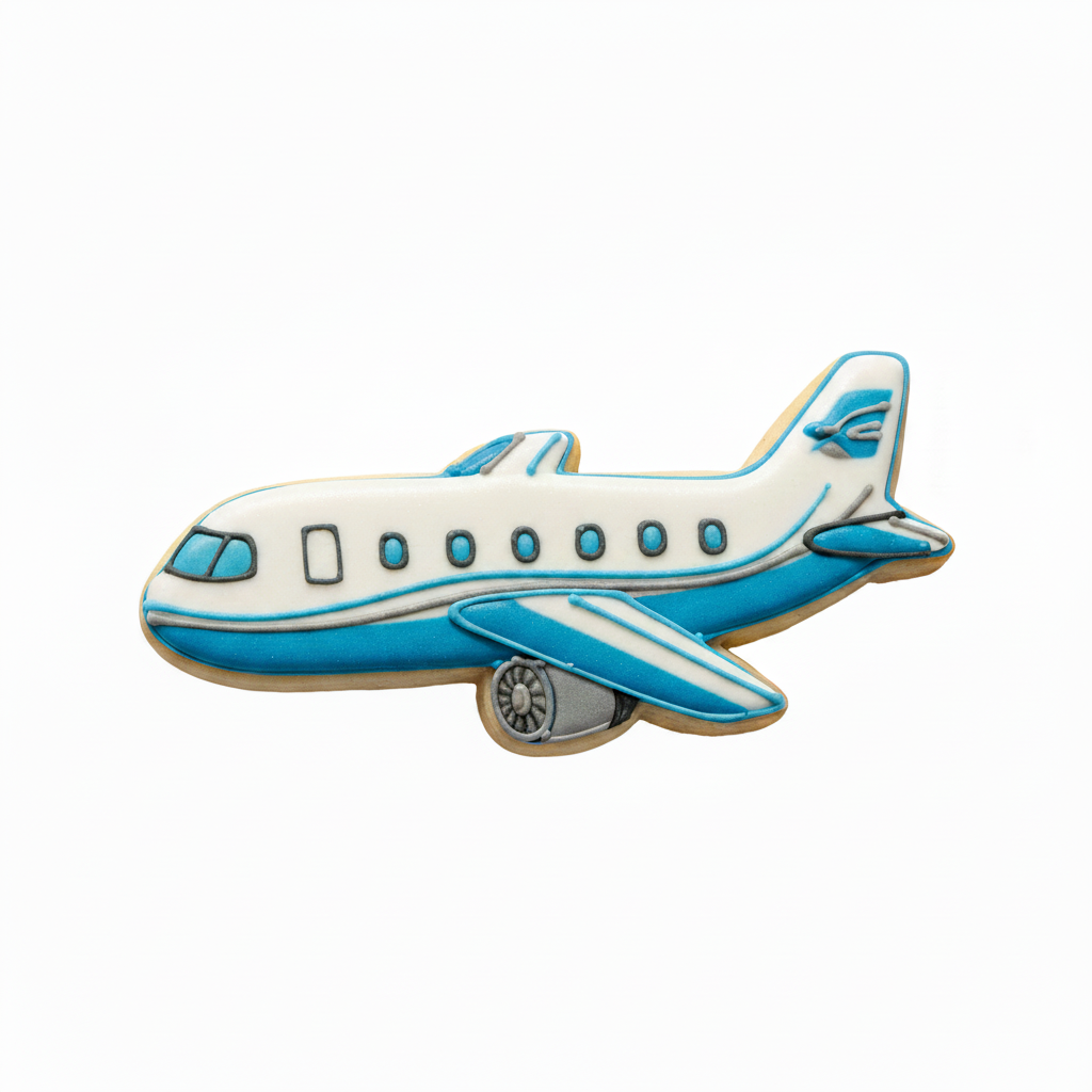 Cortador de galletas Avión