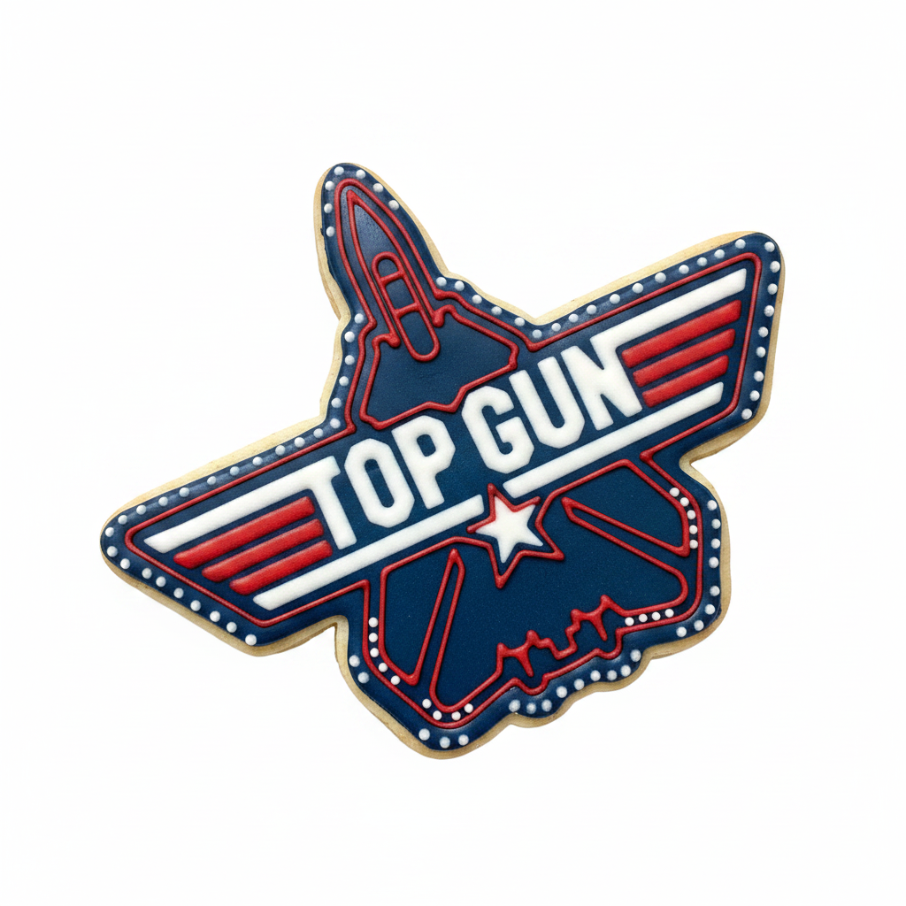 Cortador de galletas Avión Top Gun