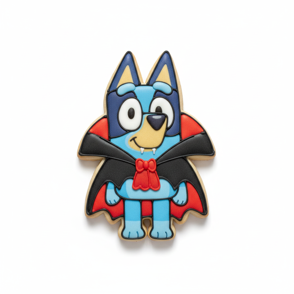 Cortador de galletas Bluey Vampiro
