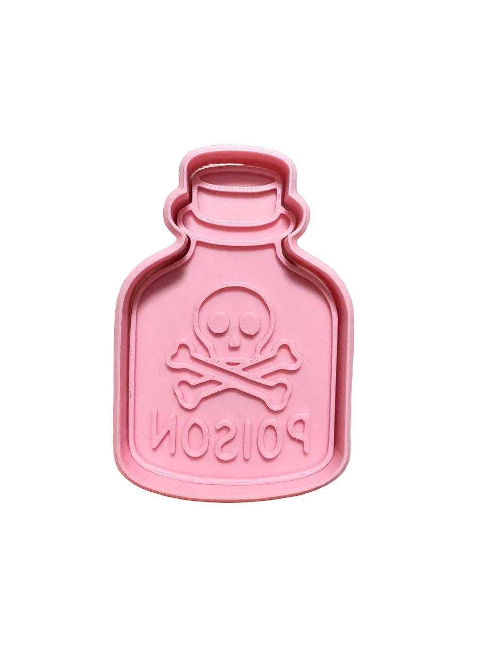 Cortador de galletas Botella de veneno Halloween